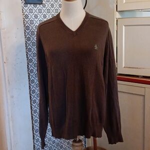 Penguin 🐧 by Munsingwear brown sweater